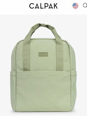 CALPAK Limited Meadow Green Laptop Backpack